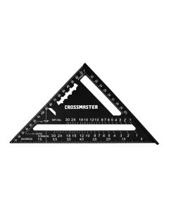 Escuadra multiángulo triangular de aluminio 7 pulgadas Crossmaster